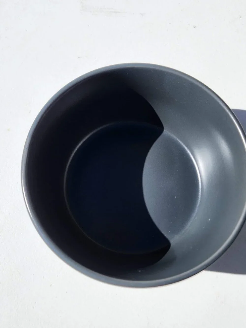 NEW Stone Lain Stoneware Round Bowl Dinnerware Gray Replacement Matte Minimalist
